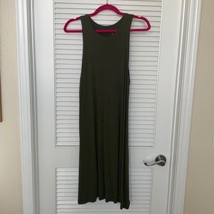 A New Day Green tank dress (A-line)
